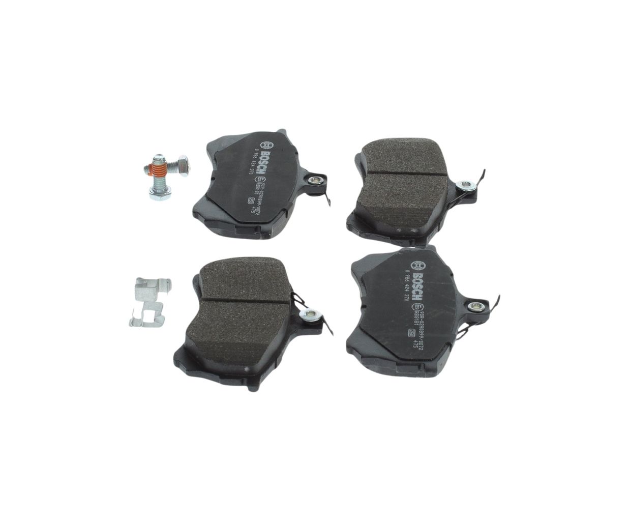 BOSCH 0 986 424 370 - Bremsbelagsatz, Scheibenbremse
