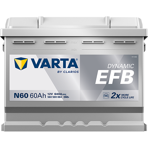 VARTA 560500064K262 - Starterbatterie