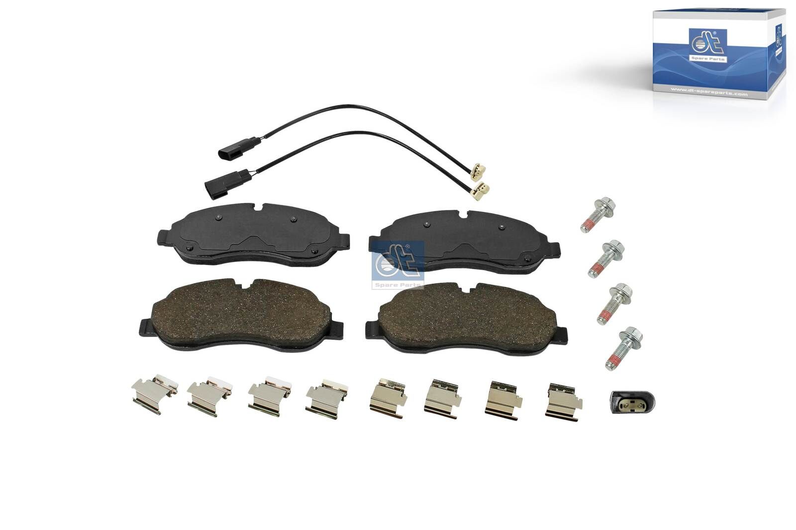 DT Spare Parts 13.93108 - Bremsbelagsatz, Scheibenbremse