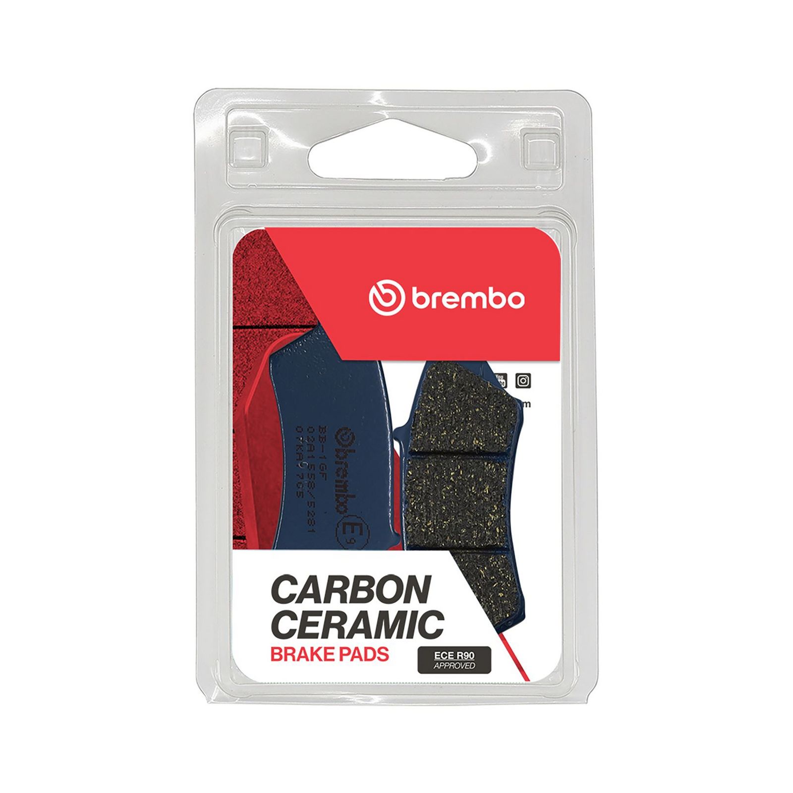 BREMBO 07KA1705 - Bremsbelagsatz, Scheibenbremse