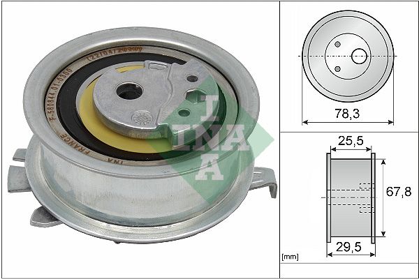 Schaeffler INA 531 0825 10 - Spannrolle, Zahnriemen
