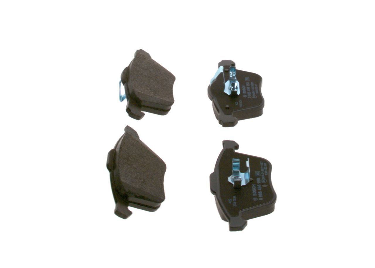 BOSCH 0 986 494 158 - Bremsbelagsatz, Scheibenbremse