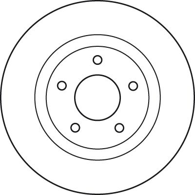 TRW DF4932 - Bremsscheibe