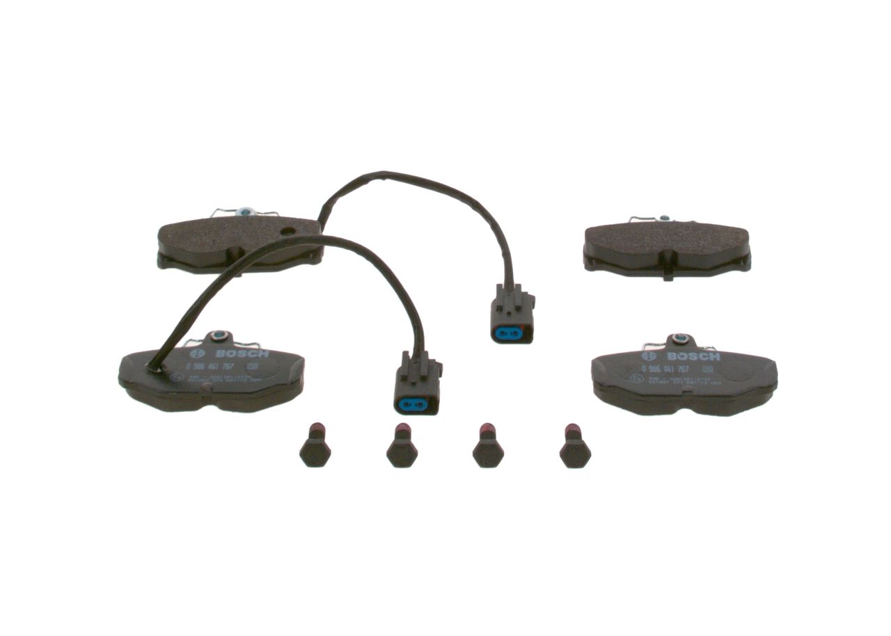 BOSCH 0 986 461 767 - Bremsbelagsatz, Scheibenbremse