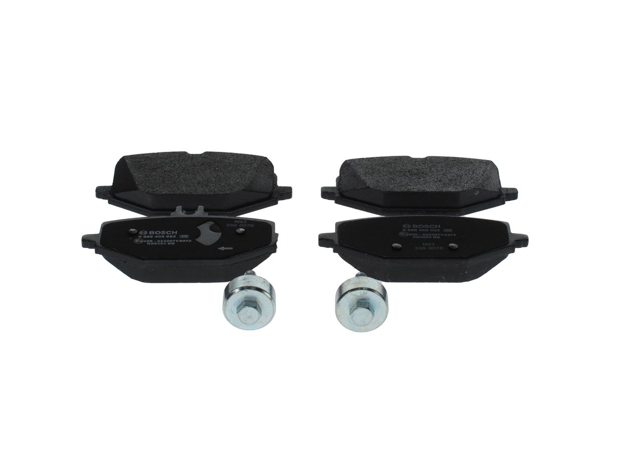 BOSCH 0 986 460 023 - Bremsbelagsatz, Scheibenbremse