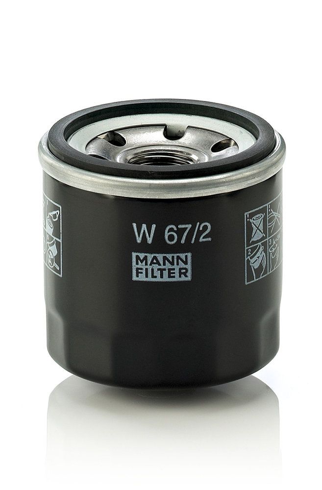MANN-FILTER W 67/2 - Ölfilter