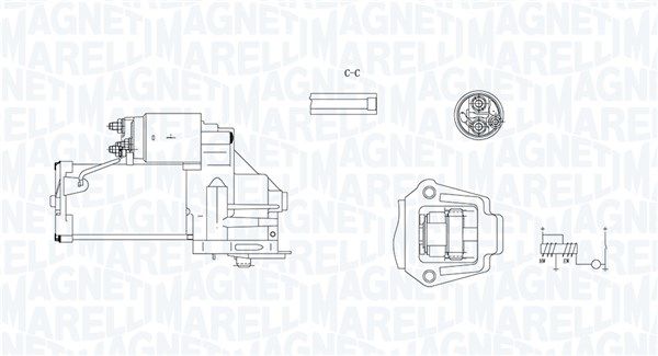 MAGNETI MARELLI 063721245010 - Starter