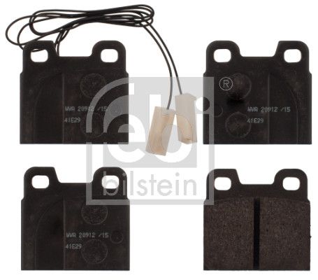 FEBI BILSTEIN 116001 - Bremsbelagsatz, Scheibenbremse