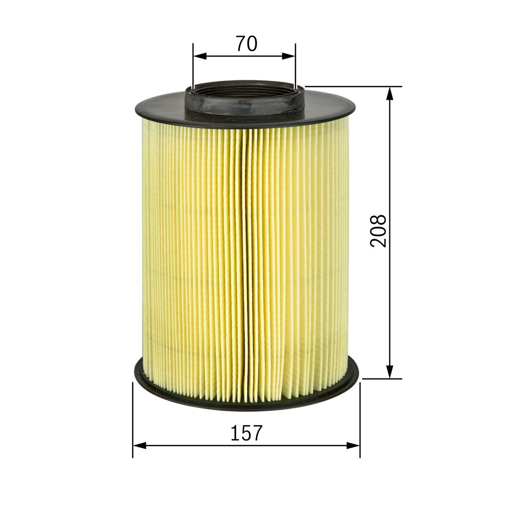 BOSCH F 026 400 492 - Luftfilter