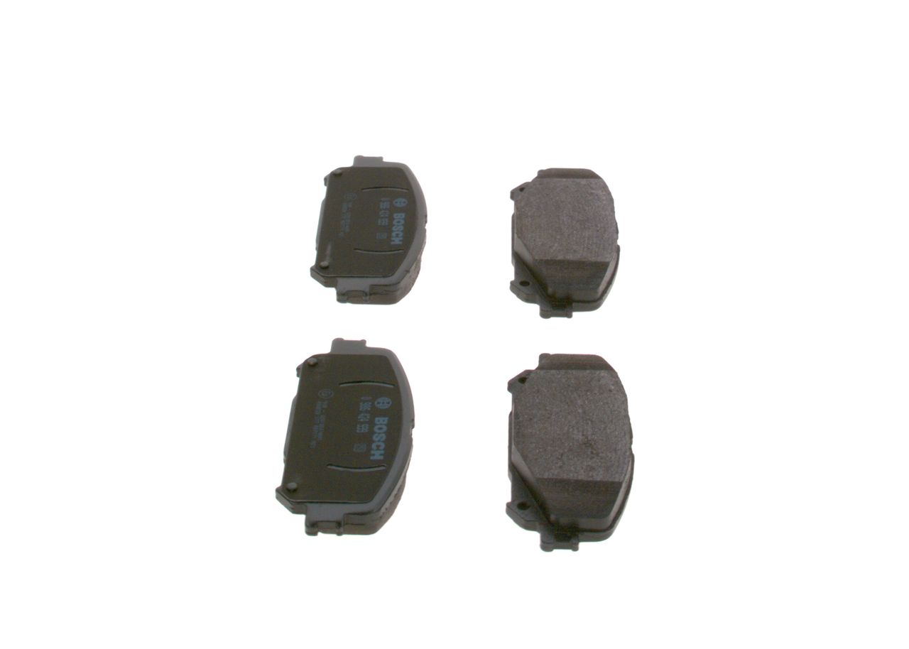 BOSCH 0 986 424 939 - Bremsbelagsatz, Scheibenbremse