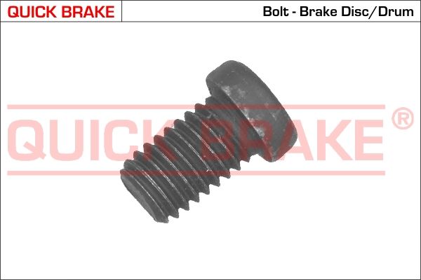 QUICK BRAKE 11668 - Schraube, Bremsscheibe