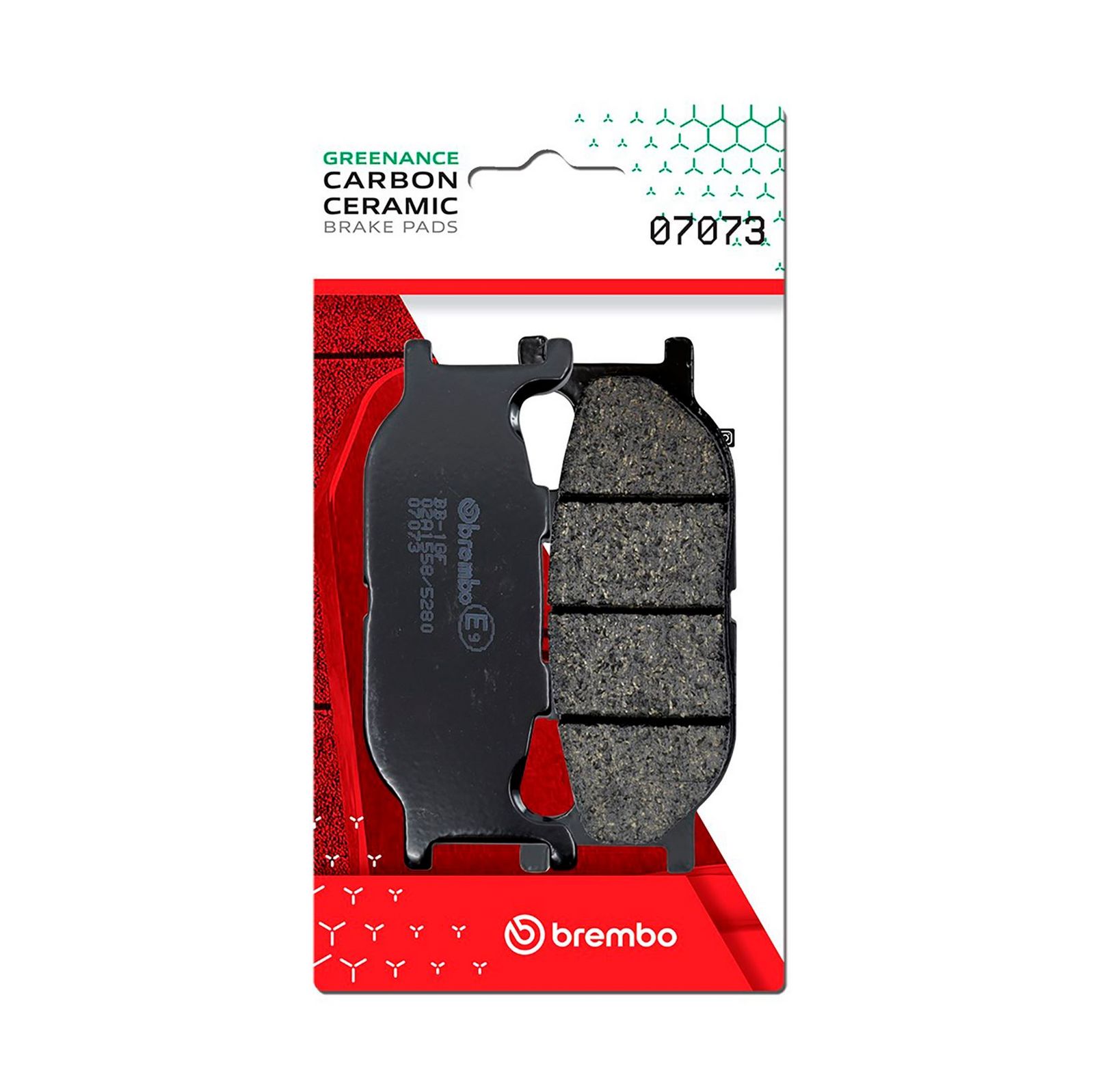 BREMBO 07073 - Bremsbelagsatz, Scheibenbremse