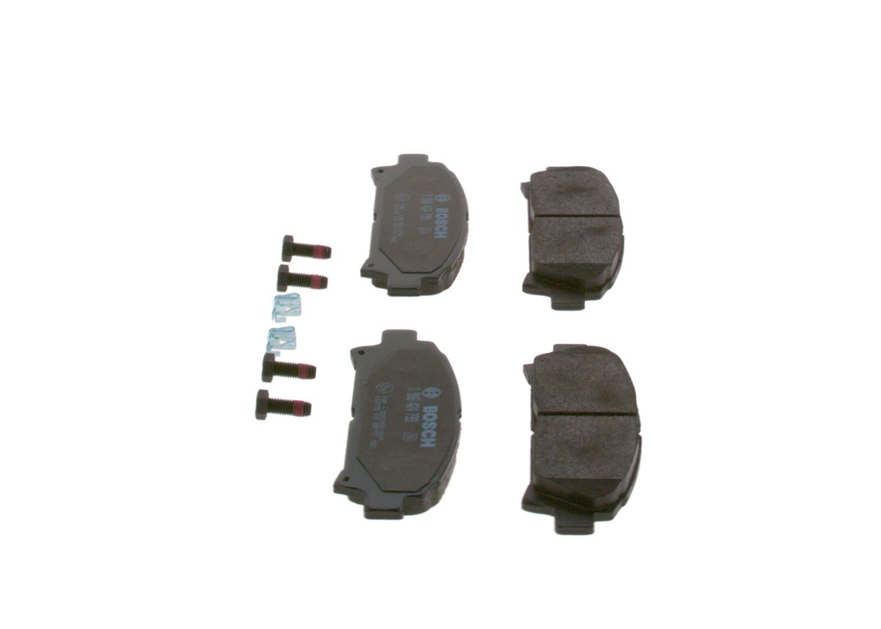 BOSCH 0 986 424 799 - Bremsbelagsatz, Scheibenbremse