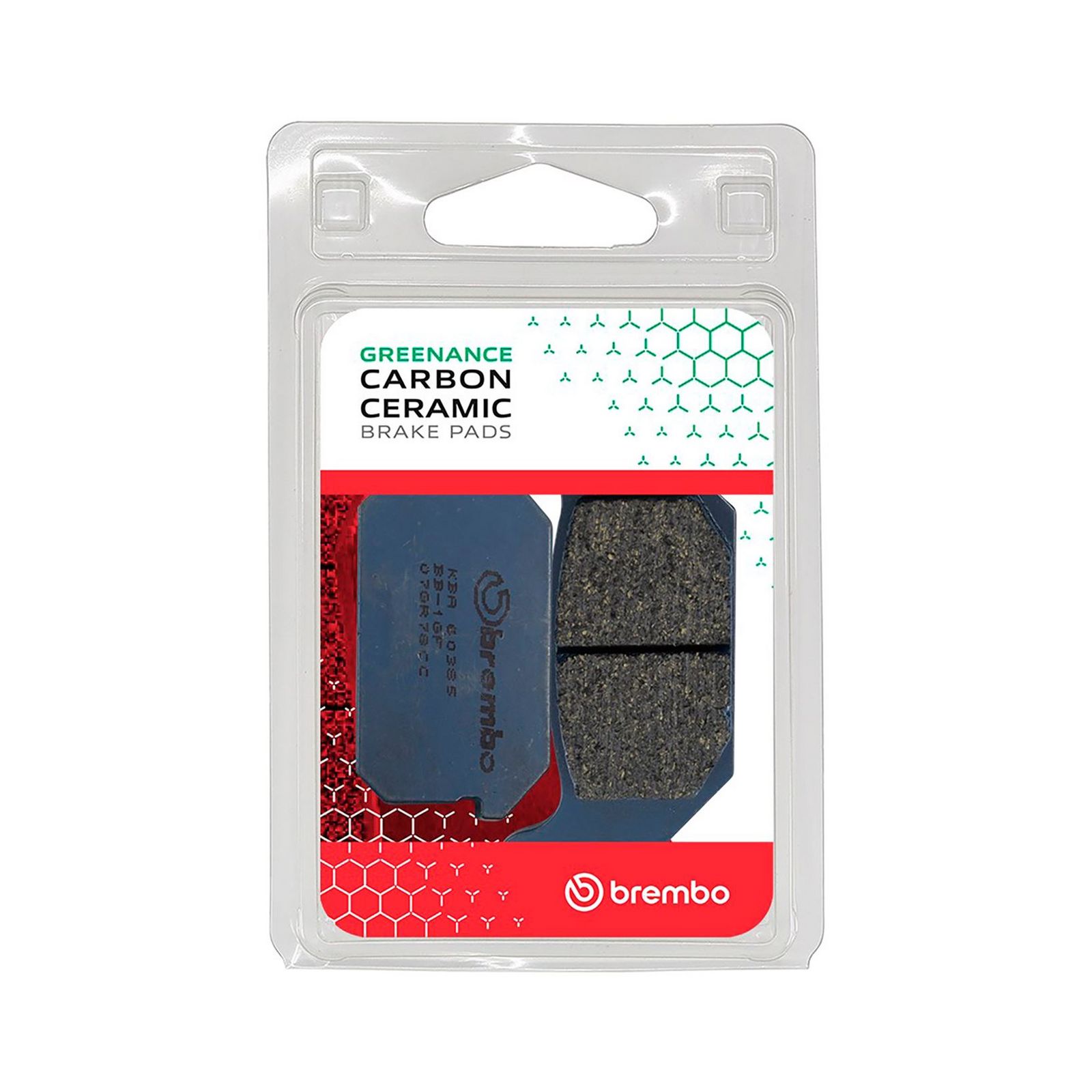 BREMBO 07GR78CC - Bremsbelagsatz, Scheibenbremse