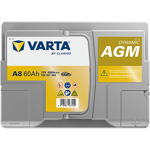 VARTA 560901068K262 - Starterbatterie