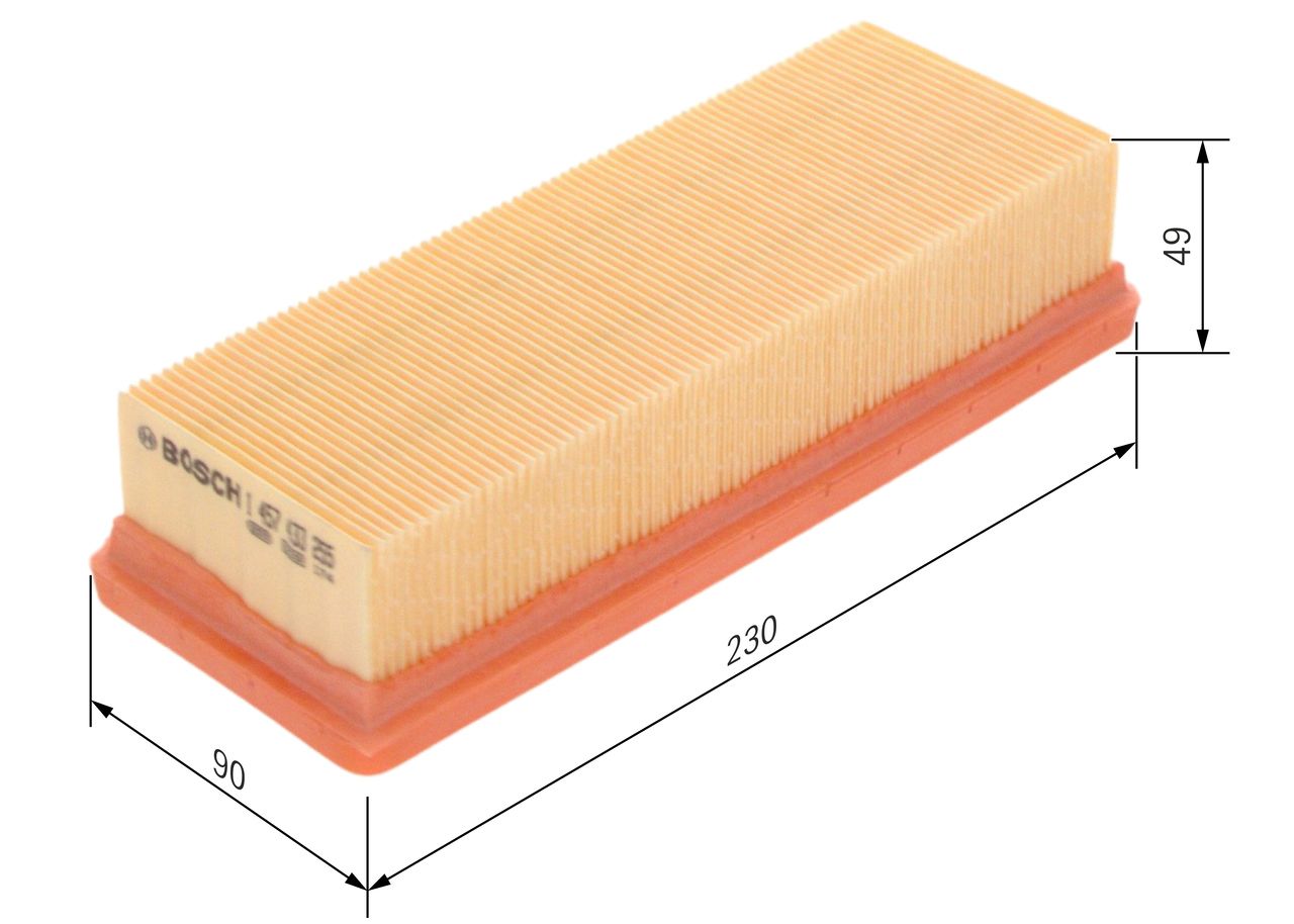 BOSCH 1 457 433 255 - Luftfilter