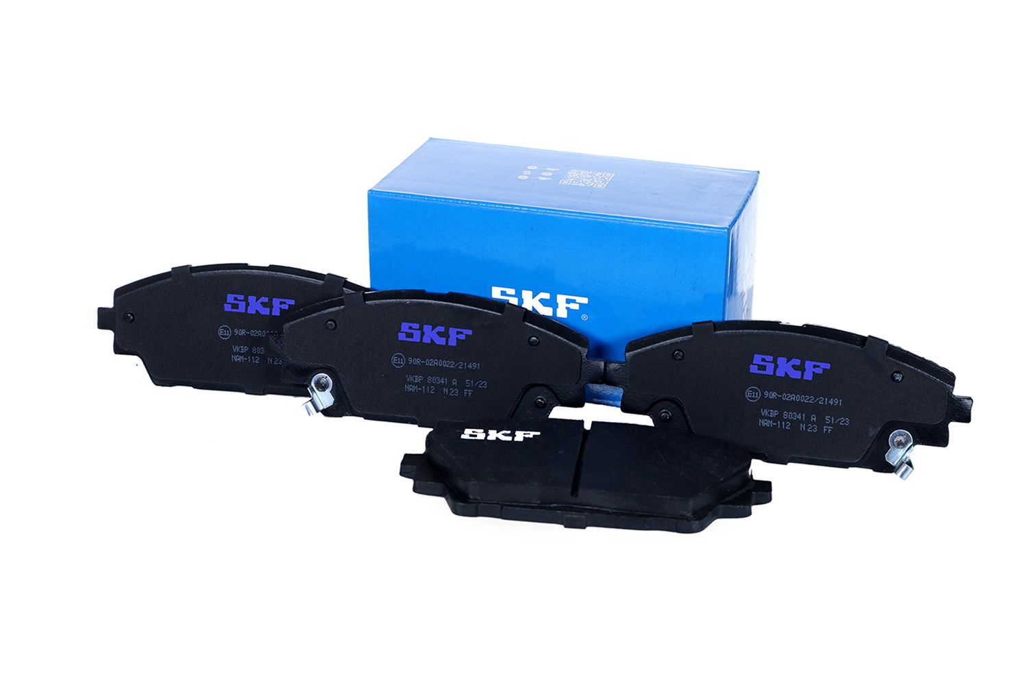 SKF VKBP 80341 A - Bremsbelagsatz, Scheibenbremse
