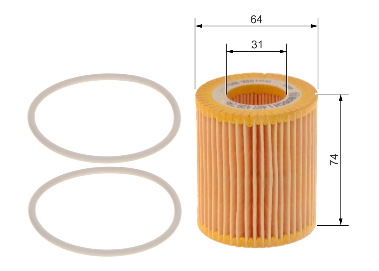 BOSCH 1 457 429 248 - Ölfilter