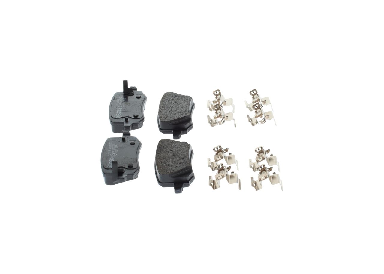 BOSCH 0 986 460 161 - Bremsbelagsatz, Scheibenbremse