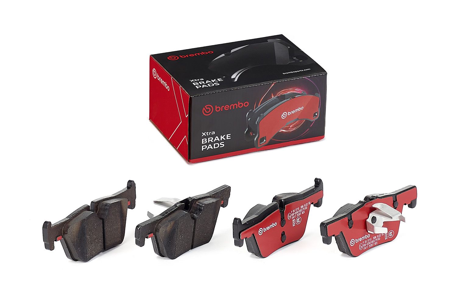 BREMBO P 06 071X - Bremsbelagsatz, Scheibenbremse
