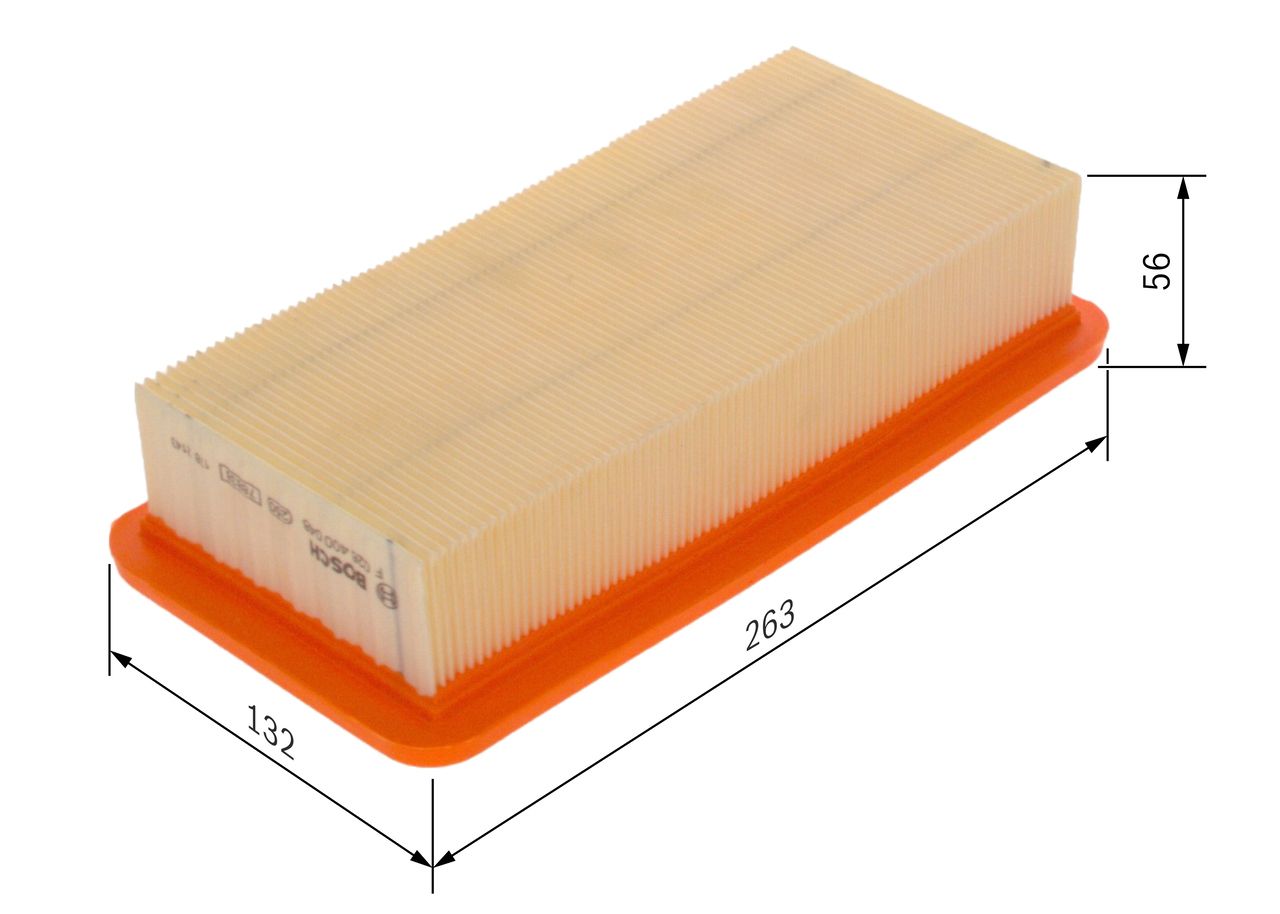 BOSCH F 026 400 048 - Luftfilter