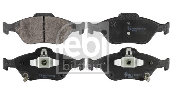 FEBI BILSTEIN 116267 - Bremsbelagsatz, Scheibenbremse