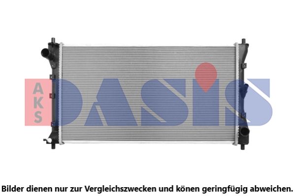 AKS DASIS 080132N - Kühler, Motorkühlung