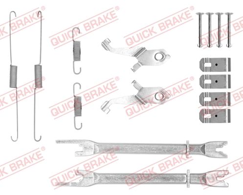 QUICK BRAKE 105-0888S - Zubehörsatz, Bremsbacken