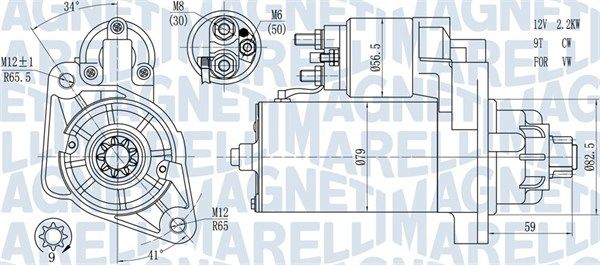 MAGNETI MARELLI 063721378010 - Starter