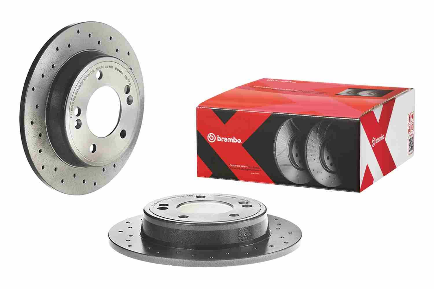 BREMBO 08.C172.2X - Bremsscheibe