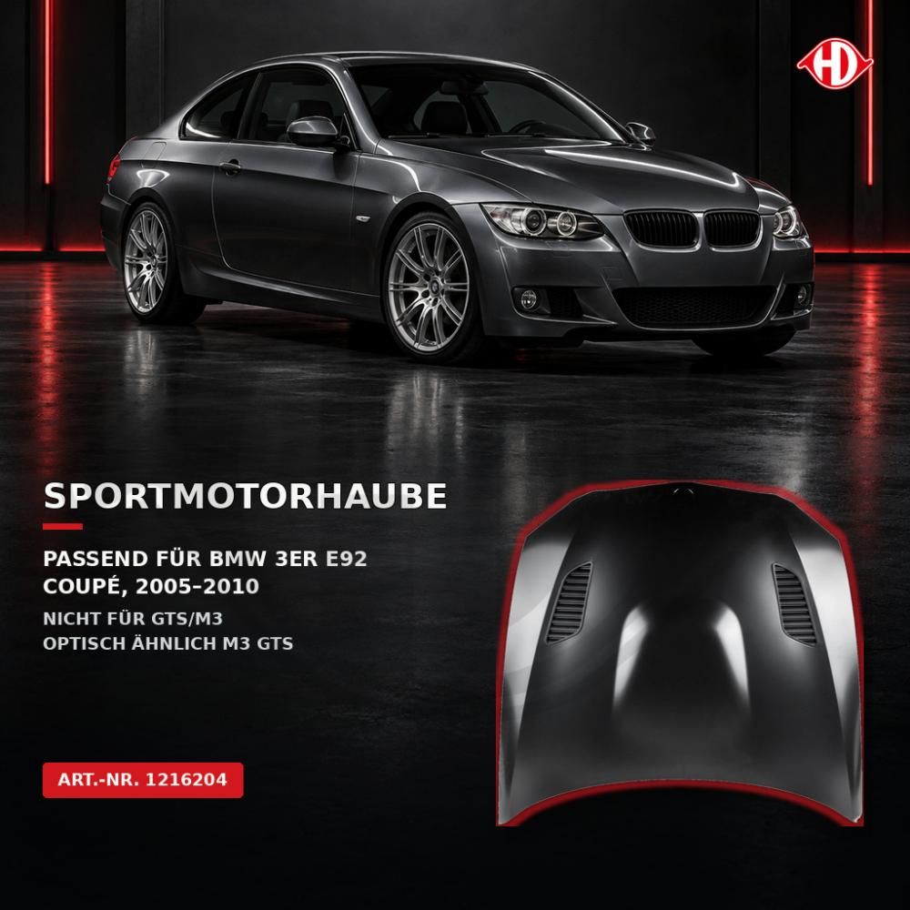 DIEDERICHS 1216204 - Motorhaube