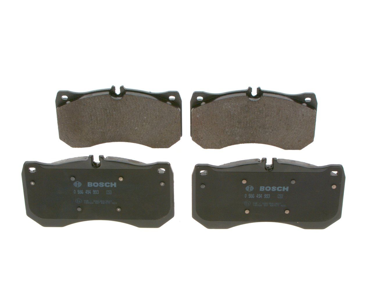BOSCH 0 986 494 993 - Bremsbelagsatz, Scheibenbremse
