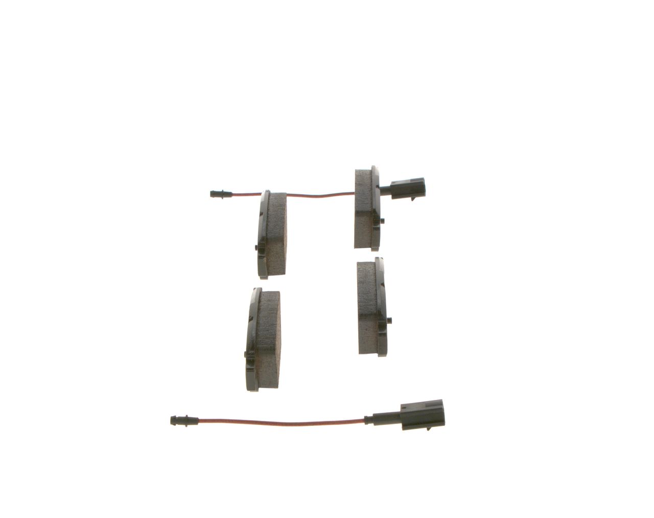 BOSCH 0 986 494 536 - Bremsbelagsatz, Scheibenbremse