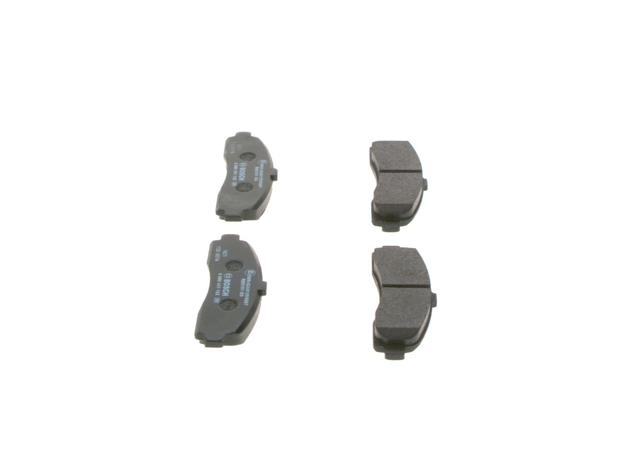 BOSCH 0 986 461 122 - Bremsbelagsatz, Scheibenbremse