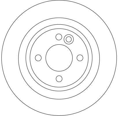 TRW DF4197 - Bremsscheibe