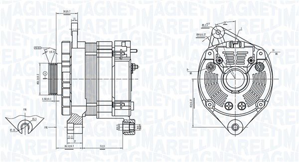 MAGNETI MARELLI 063733685010 - Generator