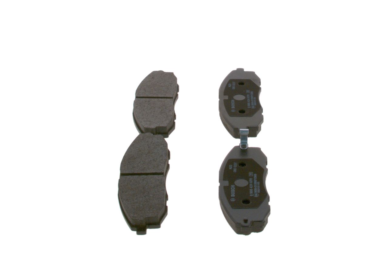 BOSCH 0 986 424 670 - Bremsbelagsatz, Scheibenbremse