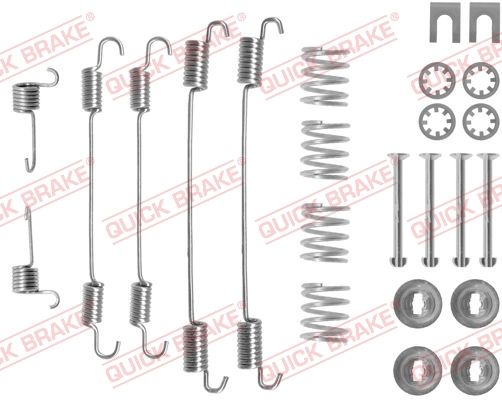 QUICK BRAKE 105-0747 - Zubehörsatz, Bremsbacken