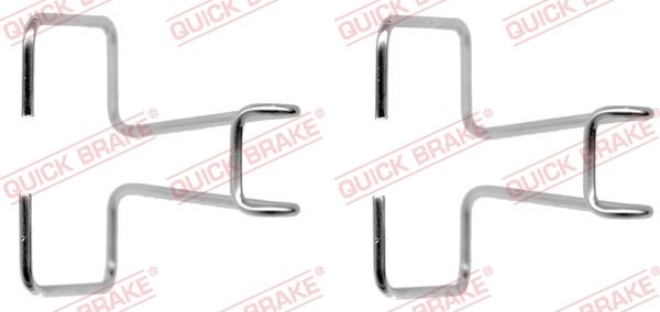 QUICK BRAKE 109-1111 - Zubehörsatz, Scheibenbremsbelag