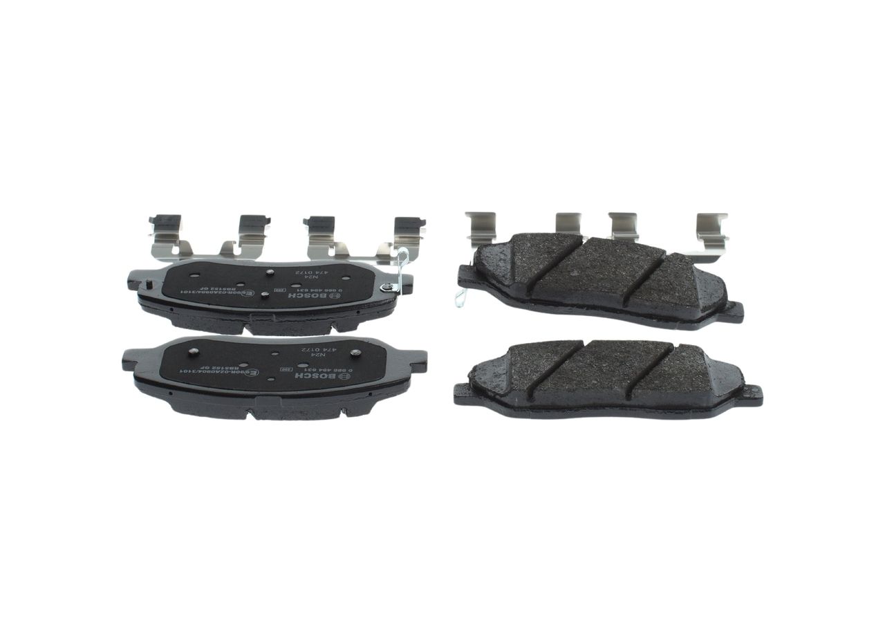 BOSCH 0 986 494 631 - Bremsbelagsatz, Scheibenbremse