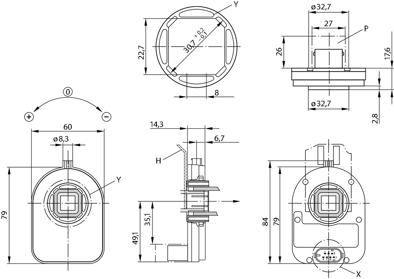 BOSCH 0 265 005 411 - Lenkwinkelsensor