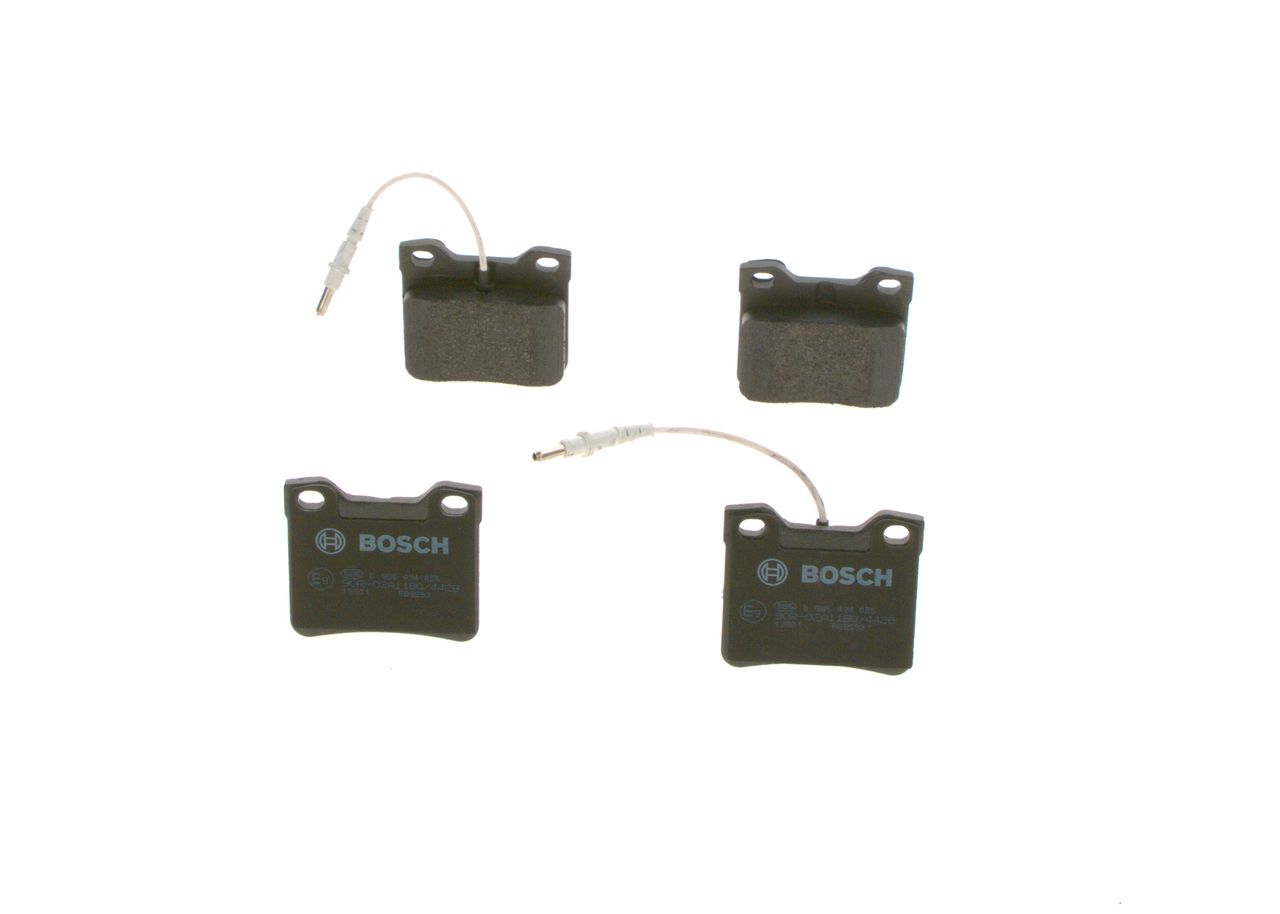BOSCH 0 986 494 055 - Bremsbelagsatz, Scheibenbremse