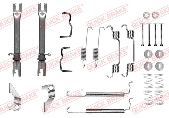 QUICK BRAKE 105-0849S - Zubehörsatz, Bremsbacken