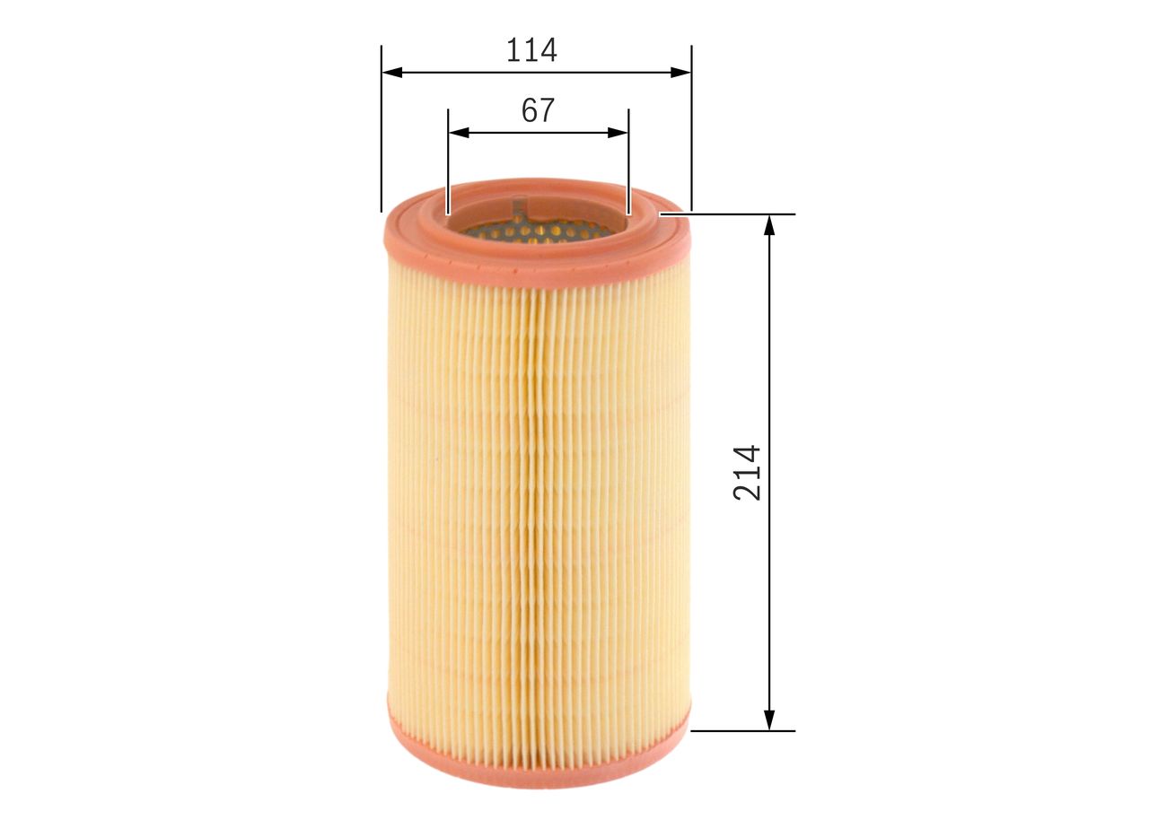 BOSCH 1 457 433 077 - Luftfilter