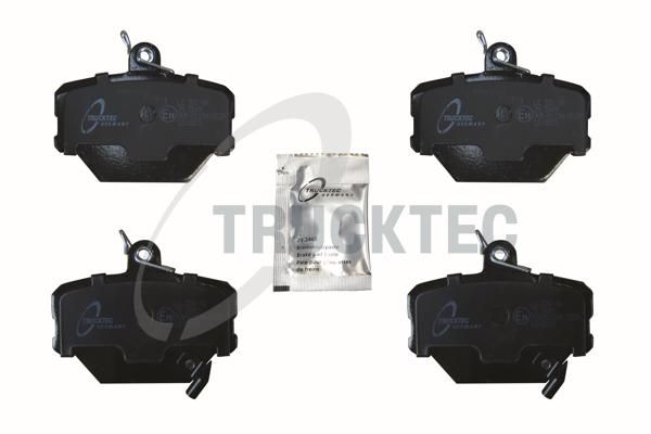 TRUCKTEC AUTOMOTIVE 02.35.246 - Bremsbelagsatz, Scheibenbremse