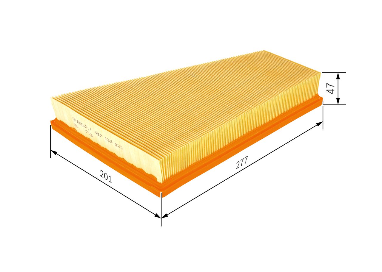 BOSCH 1 457 433 320 - Luftfilter
