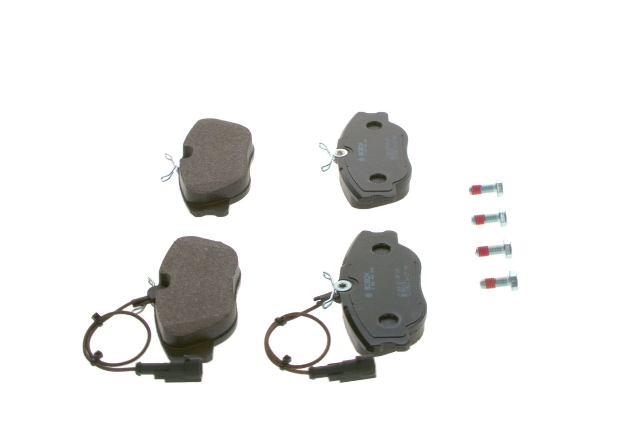 BOSCH 0 986 460 942 - Bremsbelagsatz, Scheibenbremse