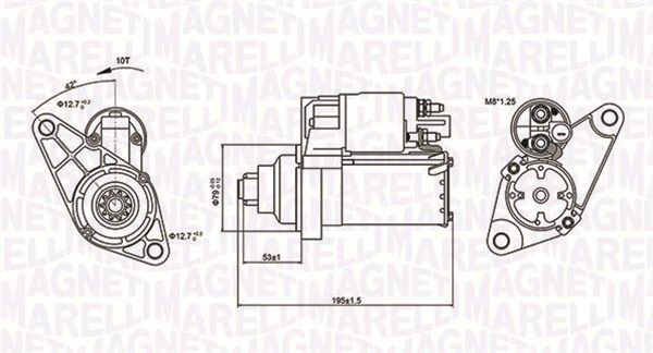 MAGNETI MARELLI 063721330010 - Starter