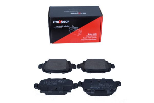MAXGEAR 19-0451 - Bremsbelagsatz, Scheibenbremse