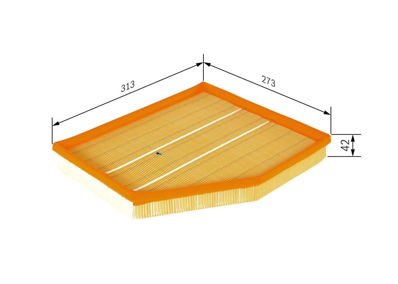 BOSCH 1 457 433 101 - Luftfilter